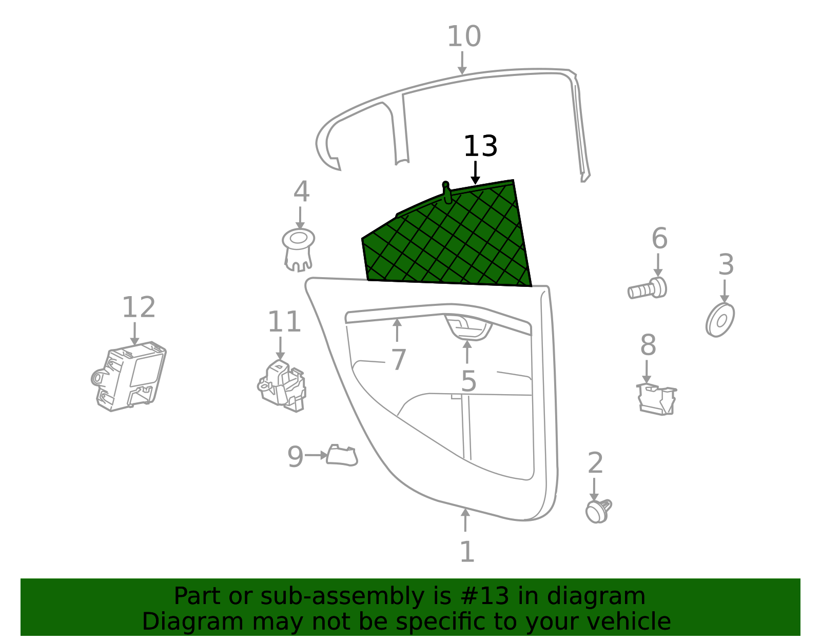 39867682 - Sunshade - 2010-2016 Volvo S80 | Volvo OEM Parts Direct