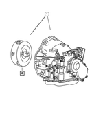 5102709AB - Automatic Transaxle 4 Speed: With Torque Converter Transaxle Package for Mopar Image