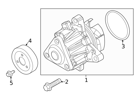 Water Pump & Related Components for 2017 Ford Focus #0