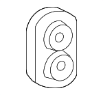 9048001696 - HVAC: Heater Core Grommet for Toyota: Camry, Highlander, Prius, Prius C Image