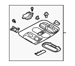 8021A029YA - : Overhead Console for Mitsubishi Image