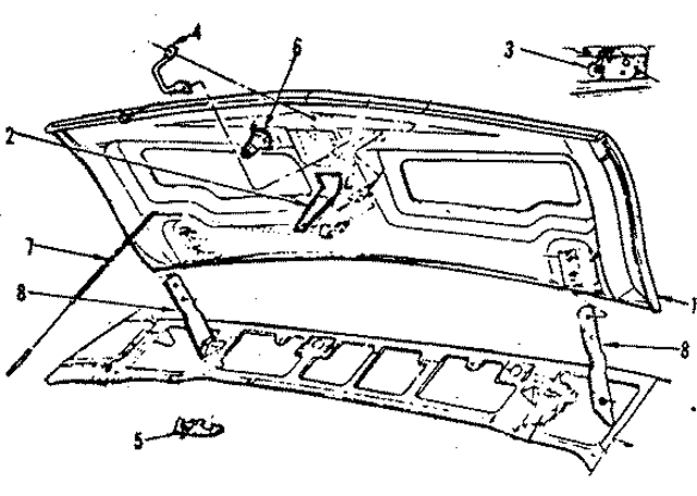 55254554 - Body: Hood for Mopar Image