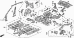 4638SW5300ZZ - Body/Air Conditioning: EXTENSION SET, R. RR. WHEELHOUSE ARCH for Acura Image