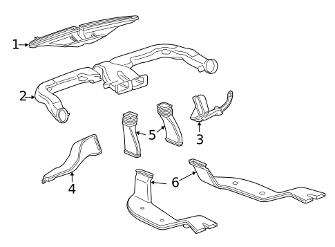 Ducts for 2014 Chevrolet Sonic #0