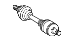 2103301001 - Front Drive Axle: Axle Assembly for Mercedes-Benz Image