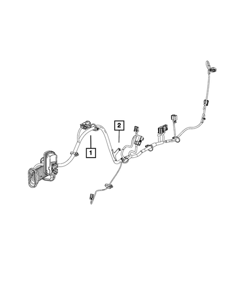 Wiring-Body and Accessories for 2015 Fiat 500 #1