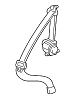 XL1Z78611B69BAB - Electrical: Retractor Assembly for FORD Image