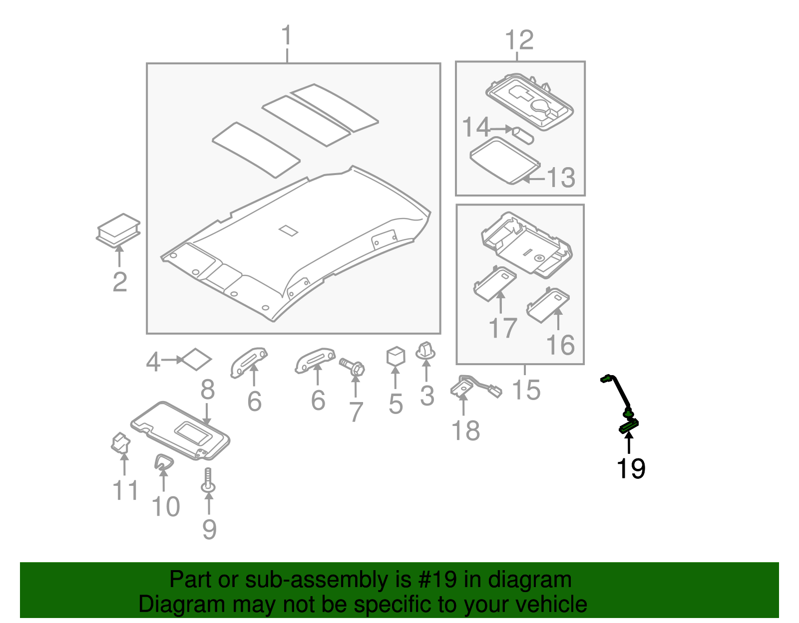25380-ED000 - Trunk Lid Switch 2007-2013 Nissan | Nissan