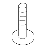 854351642 - Body: Sun-visor Bolt for Nissan: Juke, Kicks, Kicks Play, LEAF, Maxima, Rogue, Rogue Select, Versa Image image