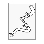 2383028170 - : Vapor Hose for Lexus: HS250h Image