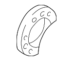 4346160A01 - Suspension: Hub Assembly Lock Nut for Suzuki Image