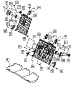 5139636AA - Restraints: Seat Bolt for Dodge: Magnum | Jeep: Commander, Gladiator, Grand Cherokee, Wrangler, Wrangler JK | Ram: 1500 Image