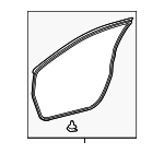 6786106150 - Body: Surround Weather-strip for Toyota: Camry Image