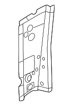 41007933261 - Body: Inner Hinge Pillar for BMW Image