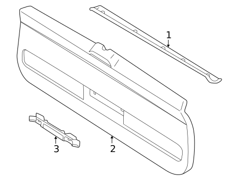 Interior Trim for 1997 INFINITI QX4 #0