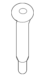 88722C1000DDK - Body: Headrest Guide for Kia: Niro, Niro EV Image