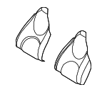 RW661AZAA - Body: Seat Back Cover for Dodge: Durango Image