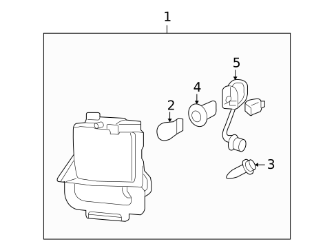 Signal Lamps for 2006 Cadillac STS #0