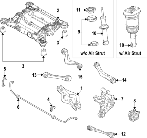 Rear Suspension for 2022 BMW iX | OEM Parts Online