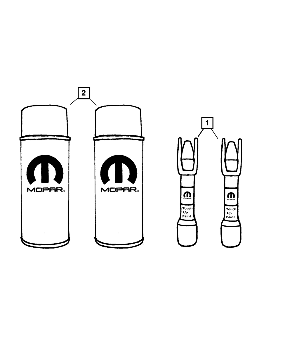 Touch Up Spray Paint - Mopar (68635847AA)