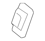 46586804008T92 - Body: Cap for Mercedes-Benz Image