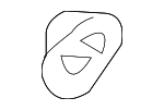 83236S9VA01ZD - Body: Sun Visor Cover for Honda Image
