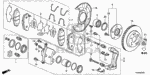 6455SDAA01 - Chassis: SHIM SET, FR. for Honda Image