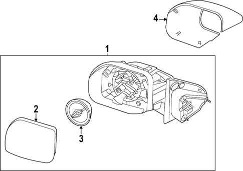 Outside Mirrors for 2024 Ford Maverick #0