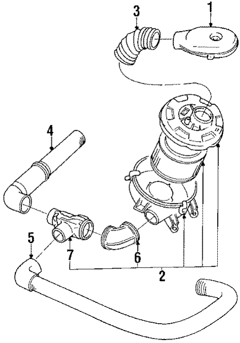 Air Inlet for 1987 Suzuki Samurai #0
