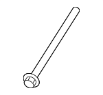 PAF107169 - Suspension: Stabilizer Link Bolt for Porsche Image