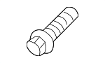 11102411 - : Hexagon screw for Saab: 9-3, 9-3X, 9-5 Image