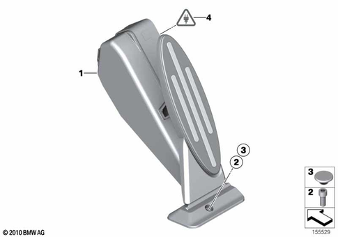 Accelerator Pedal Module for 2010 Mini Cooper S #0