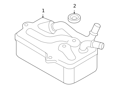 Trans Oil Cooler for 2006 Audi A8 Quattro #0