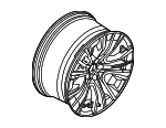 36115A6F117 - Suspension: Wheel, Alloy for BMW Image