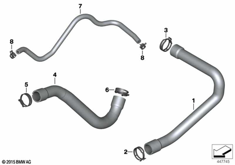 Coolant Lines for 2012 BMW-Motorrad S 1000 RR #0