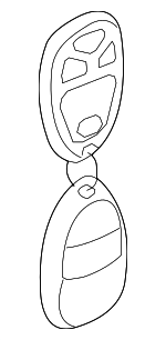 22855587 - Electrical: Keyless Entry Transmitter for GM Image