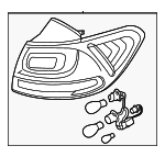 92402C6000 - : Tail Lamp Assembly for Kia: Sorento Image