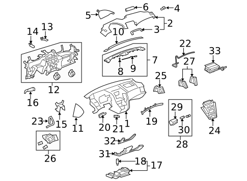 Headlamp Components for 2012 Cadillac CTS #5