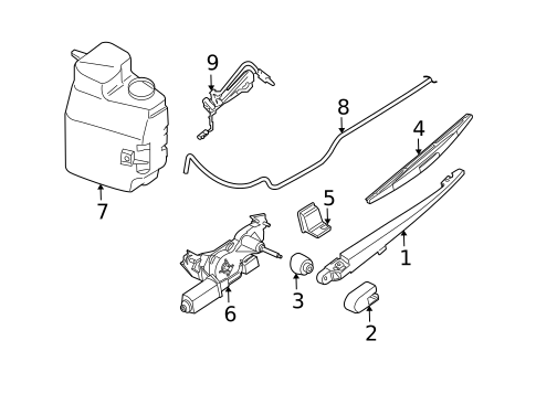 Wipers for 2006 INFINITI QX56 #1