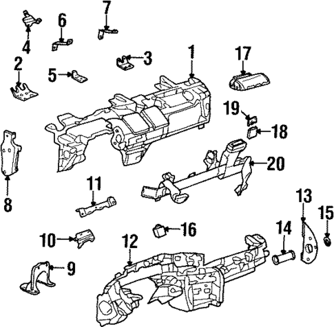 Controls for 2003 Oldsmobile Aurora #0