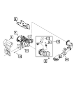 68440664AA - Engine: Turbocharger for Mopar Image