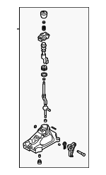 437002P120VA - : Gearshift Lever for Kia: Sorento Image