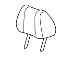 81140STXA41ZC - Body: Headrest for Acura Image