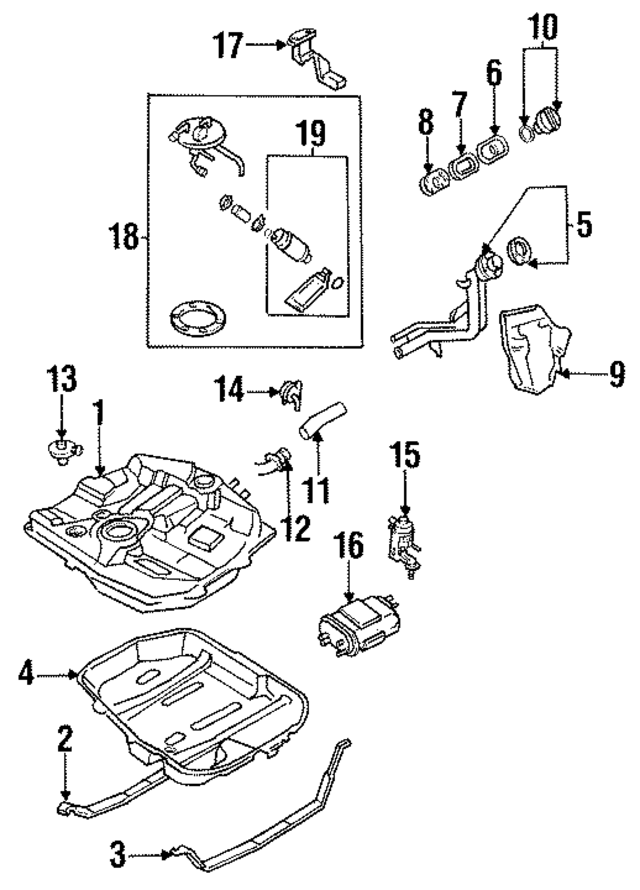 BC1M42110B - : Fuel Tank for Mazda Image