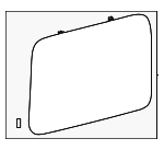 4637306602 - : Quarter Glass for Mercedes-Benz Image