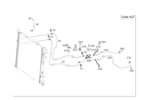 Transmission Cooling for 2015 Mercedes-Benz ML 250 #0