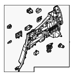 85730TD040NNB - Body: Lower Quarter Trim for Hyundai Image