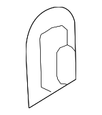 925653NF1A - HVAC: Hole Cover for Nissan: LEAF Image