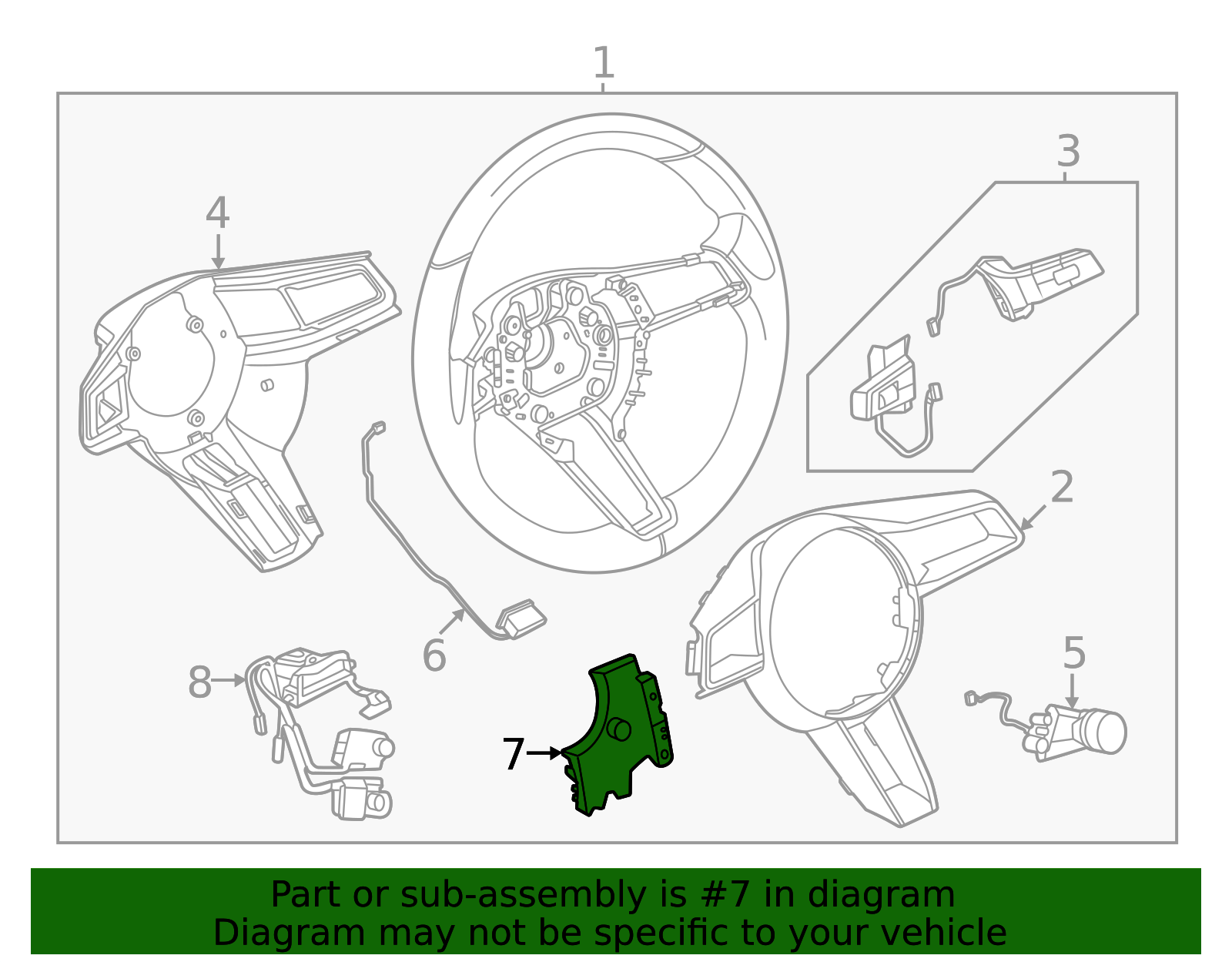 9A7-907-705-A - High-Quality Steering Column Control Module for 2024 ...