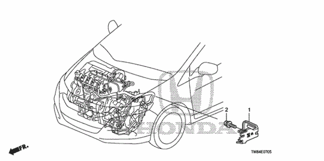Engine Wire Harness Stay for 2013 Honda Insight #0